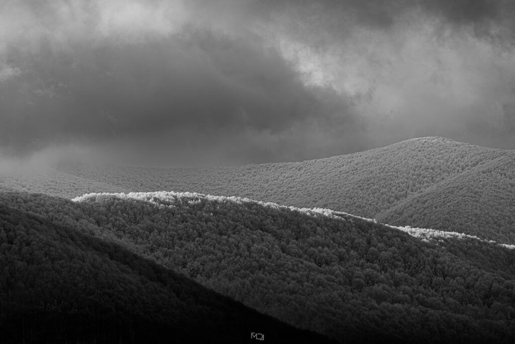 Bieszczady zimą